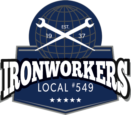 Ironworkers Local #549 Logo